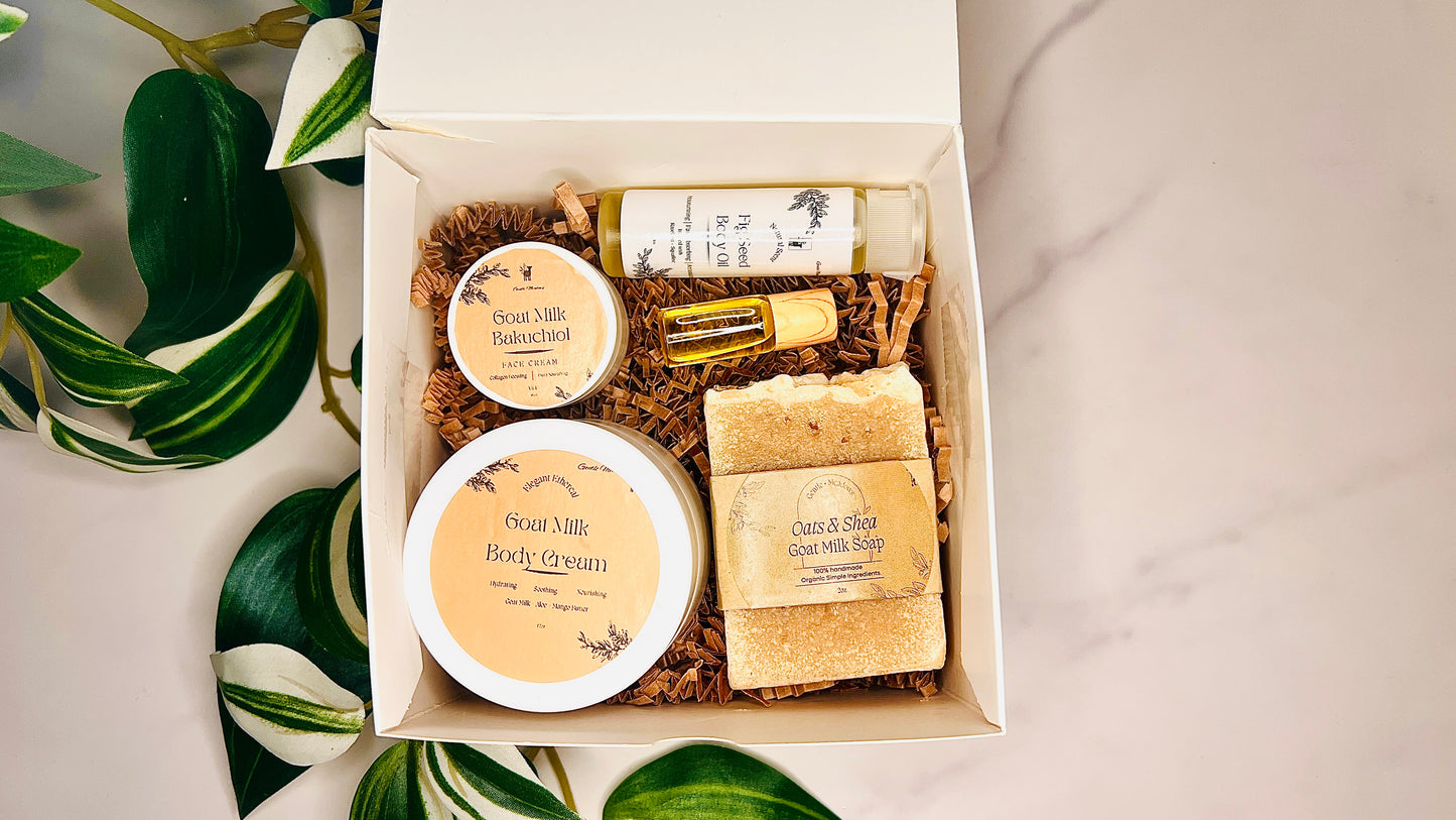 Mini Spa Kit – Natural Skincare Gift Set for Self-Care & Travel