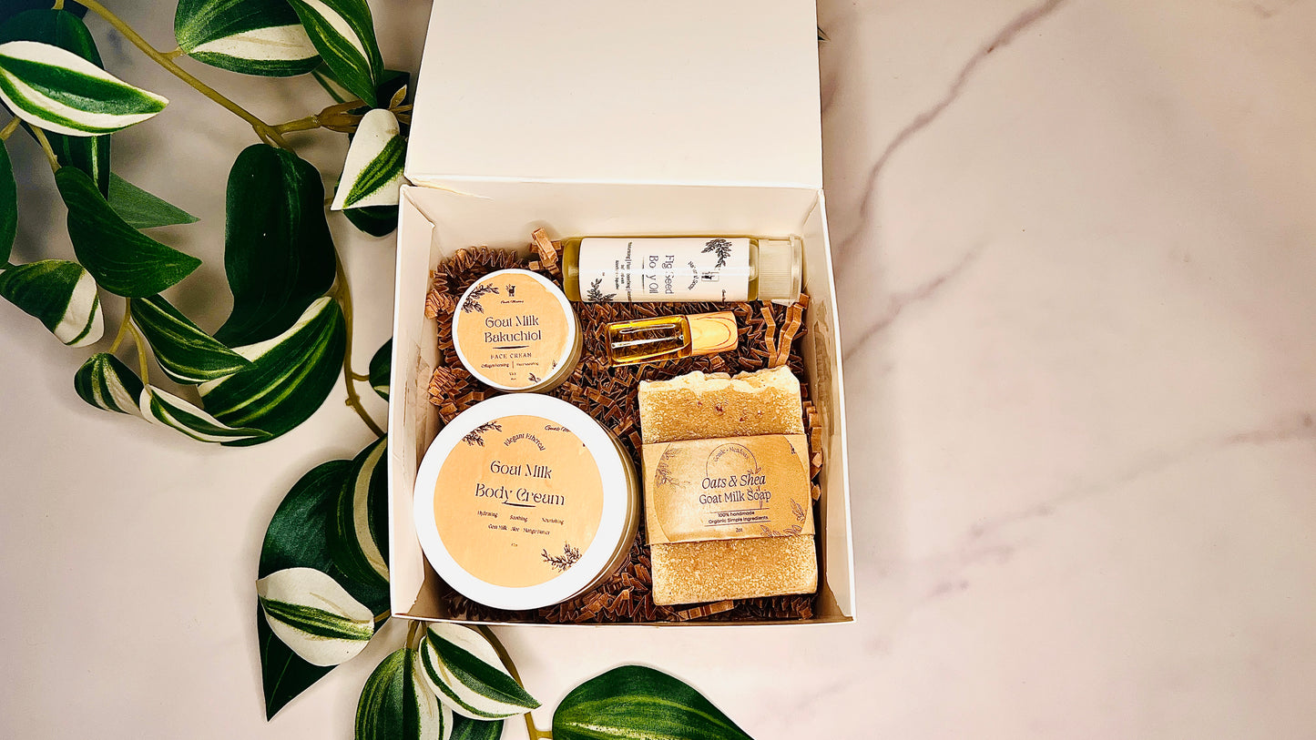 Mini Spa Kit – Natural Skincare Gift Set for Self-Care & Travel