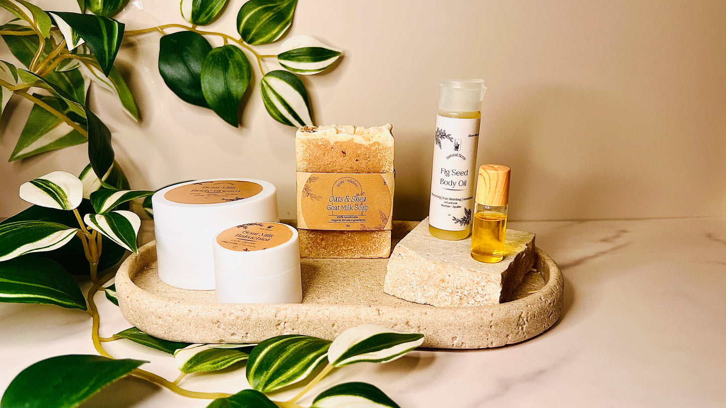 Mini Spa Kit – Natural Skincare Gift Set for Self-Care & Travel